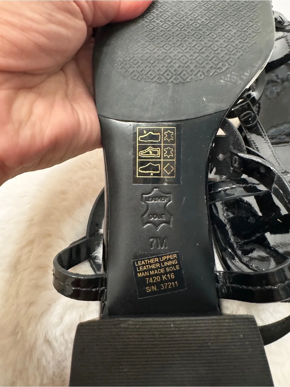 Tory Burch shiny black